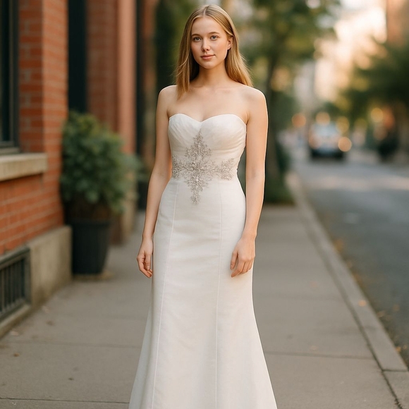 LAST MARKDOWN!Beautiful wedding dress by Anjali - Picture 13 of 13